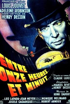 Entre Onze Heures Et Minuit (1949) afişi