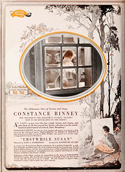 Erstwhile Susan (1919) afişi