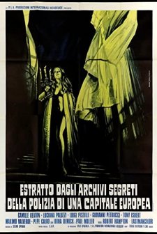Estratto dagli archivi segreti della polizia di una capitale europea (1972) afişi