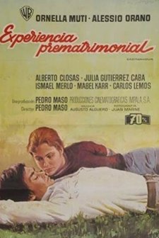 Experiencia Prematrimonial (1972) afişi