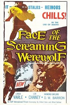 Face Of The Screaming Werewolf (1964) afişi