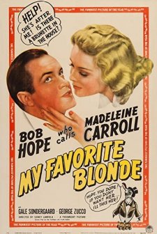 Favorim Sarışın (1942) afişi