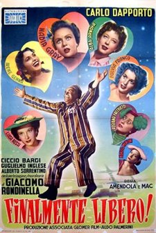 Finalmente Libero (1953) afişi