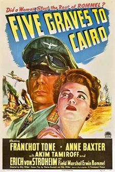 Five Graves To Cairo (1943) afişi