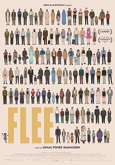 Flee (2021) afişi Flee (2021) afişi