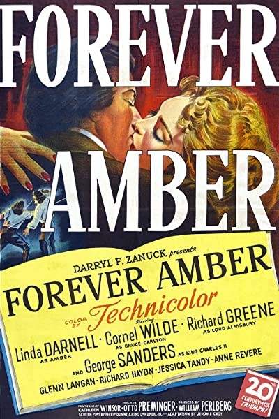 Forever Amber (1947) afişi Forever Amber (1947) afişi