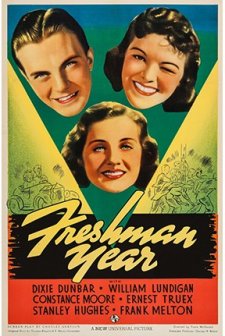 Freshman Year (1938) afişi