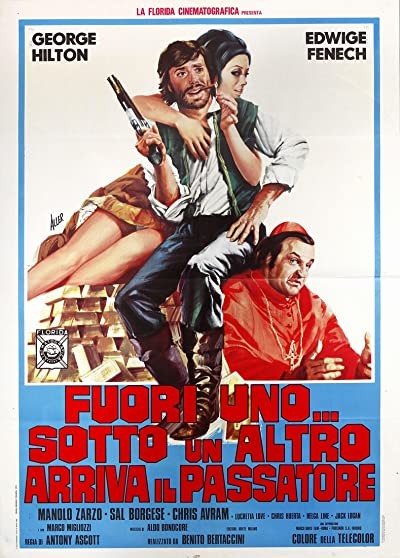Fuori uno sotto un altro arriva il passatore (1973) afişi Fuori uno sotto un altro arriva il passatore (1973) afişi
