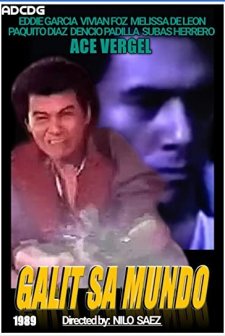 Galit Sa Mundo (1989) afişi