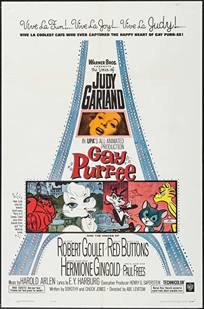 Gay Purr-ee (1962) afişi Gay Purr-ee (1962) afişi