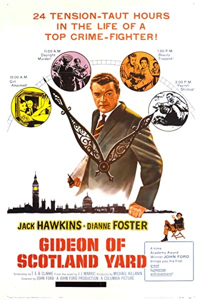 Gideon's Day (1958) afişi Gideon's Day (1958) afişi