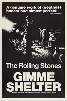 Gimme Shelter (1970) afişi