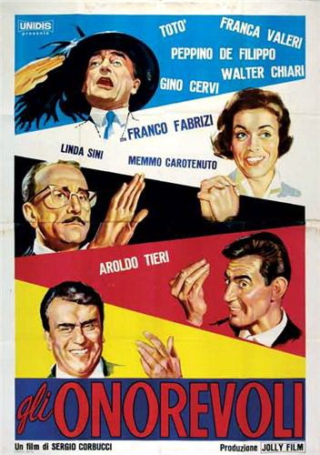 Gli Onorevoli (1963) afişi Gli Onorevoli (1963) afişi