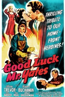 Good Luck, Mr. Yates (1943) afişi