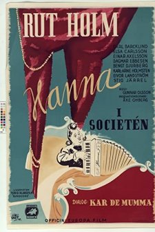 Hanna i societén (1940) afişi