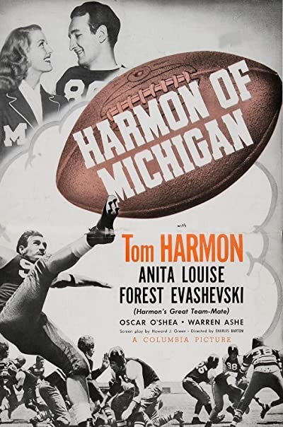Harmon Of Michigan (1941) afişi Harmon Of Michigan (1941) afişi