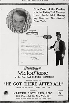 He Got There After All (1917) afişi
