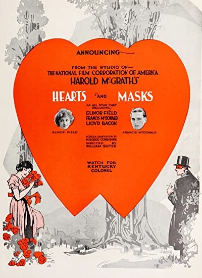 Hearts And Masks(') (1921) afişi Hearts And Masks(') (1921) afişi