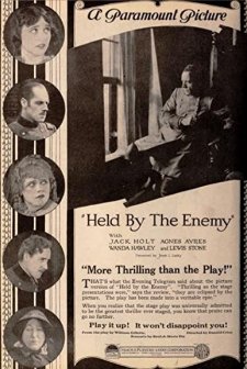Held By The Enemy (1920) afişi