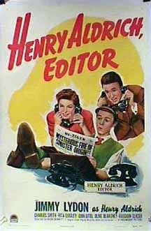 Henry Aldrich, Editor (1942) afişi Henry Aldrich, Editor (1942) afişi