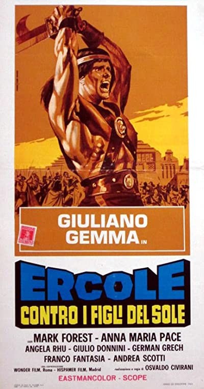 Hercules Against the Sons of the Sun (1964) afişi Hercules Against the Sons of the Sun (1964) afişi