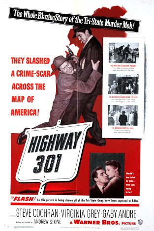 Highway 301 (1950) afişi Highway 301 (1950) afişi
