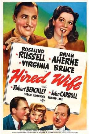 Hired Wife (1940) afişi Hired Wife (1940) afişi