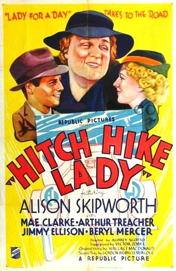 Hitch Hike Lady (1935) afişi Hitch Hike Lady (1935) afişi
