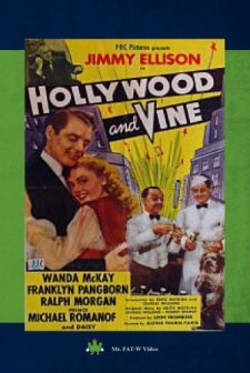 Hollywood And Vine (1945) afişi