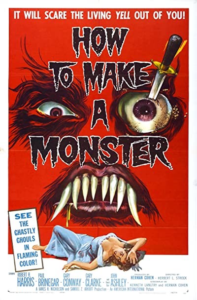 How To Make A Monster (1958) afişi How To Make A Monster (1958) afişi