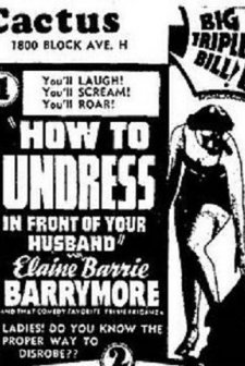 How To Undress In Front Of Your Husband (1937) afişi