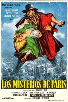 ı Misteri Di Parigi (1957) afişi