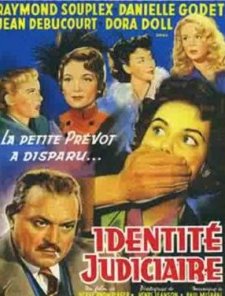 Identité Judiciaire (1951) afişi