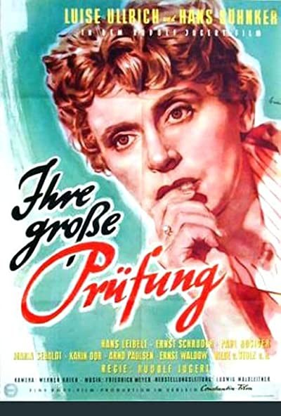 Ihre Große Prüfung (1954) afişi Ihre Große Prüfung (1954) afişi