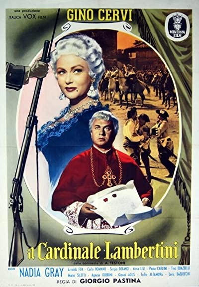 ıl Cardinale Lambertini (1954) afişi ıl Cardinale Lambertini (1954) afişi