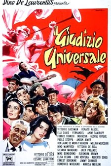 ıl Giudizio Universale (1961) afişi