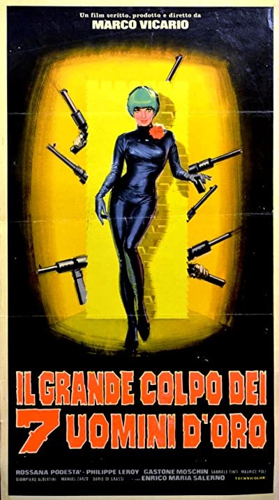 Il Grande Colpo Dei Sette Uomini D'oro (1966) afişi Il Grande Colpo Dei Sette Uomini D'oro (1966) afişi