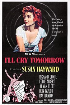 I'll Cry Tomorrow (1955) afişi