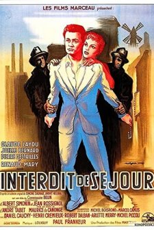 Interdit de séjour (1955) afişi
