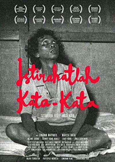 Istirahatlah kata-kata (2016) afişi Istirahatlah kata-kata (2016) afişi