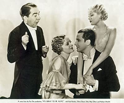 It's Great To Be Alive (1933) afişi It's Great To Be Alive (1933) afişi