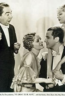 It's Great To Be Alive (1933) afişi