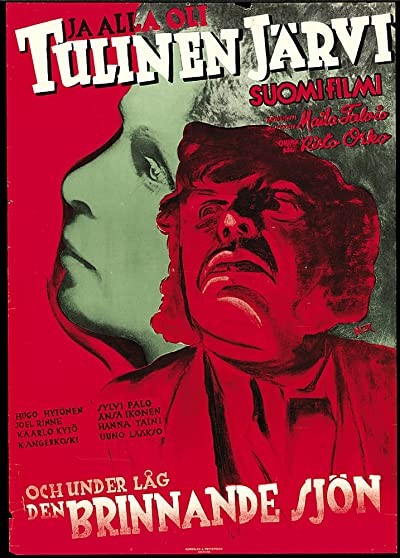Ja Alla Oli Tulinen Järvi (1937) afişi Ja Alla Oli Tulinen Järvi (1937) afişi