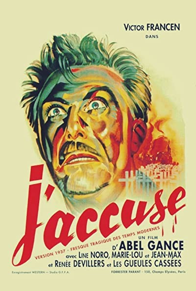 J'accuse! (1938) afişi J'accuse! (1938) afişi