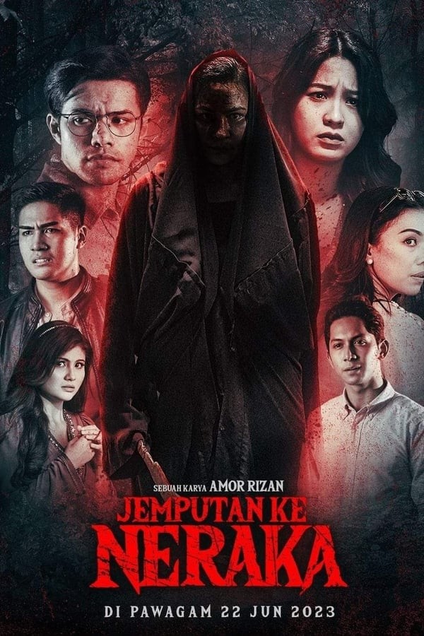 Jemputan Ke Neraka (2023) afişi Jemputan Ke Neraka (2023) afişi