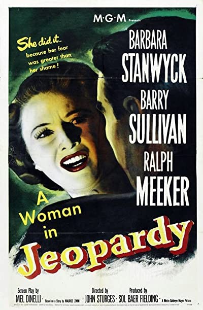 Jeopardy (1953) afişi Jeopardy (1953) afişi