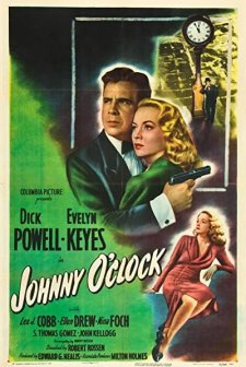 Johnny O'clock (1947) afişi
