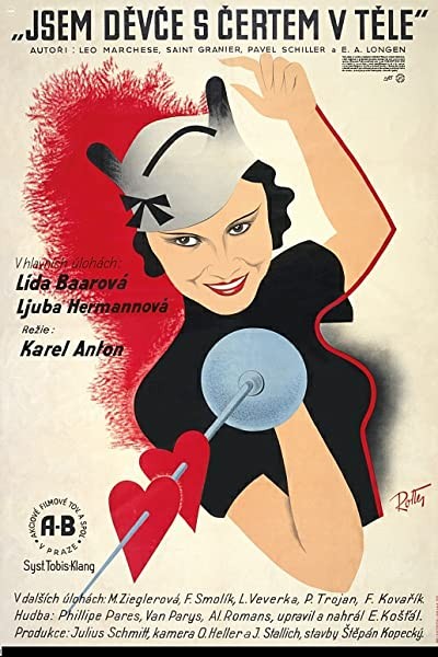 Jsem devce s certem v tele (1933) afişi Jsem devce s certem v tele (1933) afişi