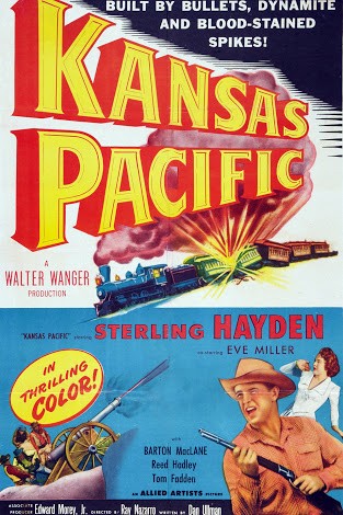 Kansas Pacific (1953) afişi Kansas Pacific (1953) afişi