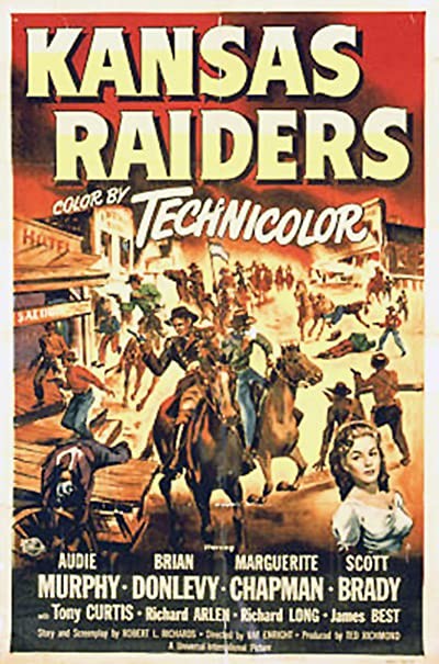 Kansas Raiders (1950) afişi Kansas Raiders (1950) afişi